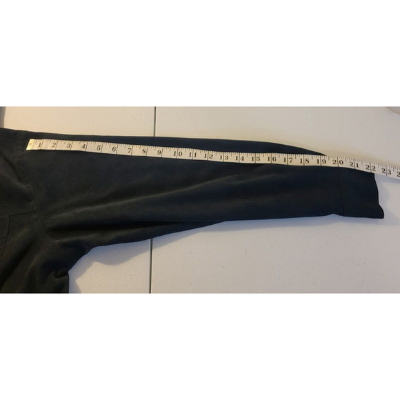 Talbots 2 Piece Suit Green Velvet Button Down Shirt & Dress Women's 6 Petite - Picture 6 of 15